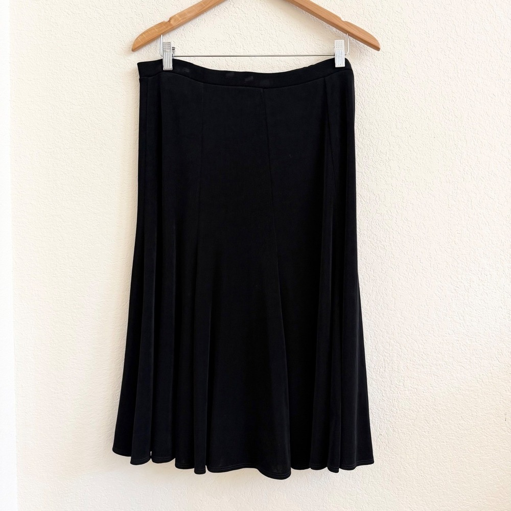 Chico's Black Midi Skirt - Picture 3 of 8